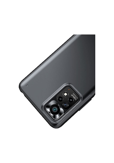 Zore Redmi Note 11 Global Kılıf Msra Volks Kapak - Siyah Siyah