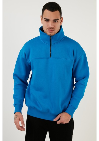 Buratti Erkek Sweat 59053431 Deniz Mavi Koyu Mavi