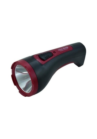 Gold Sılver Gs-4231 3 Watt Şarjlı El Feneri Açık Gri