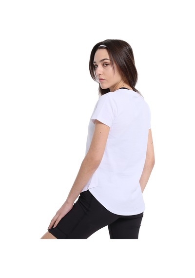 Sportive Sendai Kadın Beyaz Günlük Stil T-shirt 25yk013-byz 1710468 Beyaz