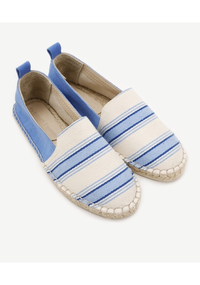 Yargıcı Jüt Tabanlı Düz Espadril 25ykay4034x 021 Mavi