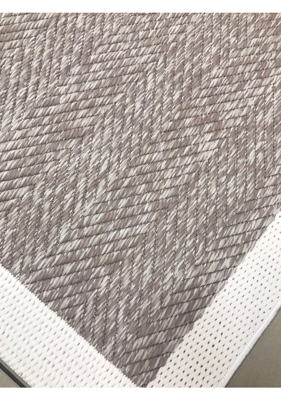 Liparis Sisal Halı Dc478 Serisi Oturma Salon Yatak Odası Halısı Vizon Krem