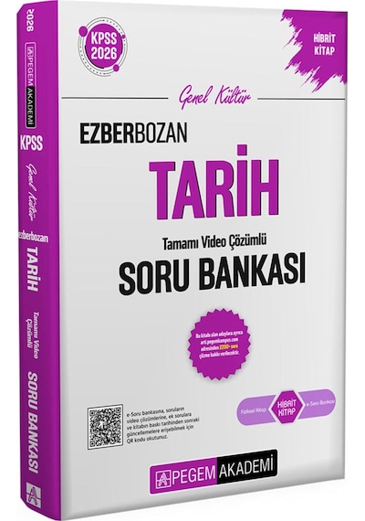 Pegem Tarih Ezberbozan Soru Bankası 2026 Kpss
