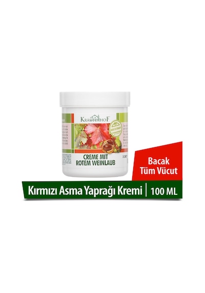 Krauterhof Kırmızı Asma Yaprağı At Kestanesi Ekstreli Bacak 100 ML