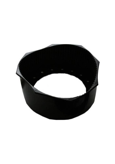 8'' Alüminyum Tüp Tası Siyah