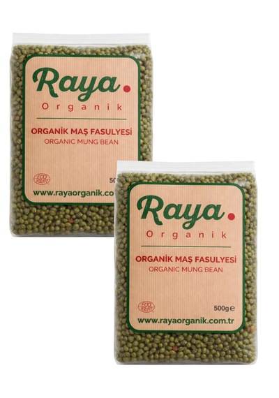 Organik Maş Fasulyesi 2 Li Set 2 X 500 Gr Toplam 1 Kg 500 G