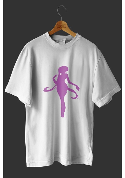 Noıssey -wed Tupac 5 Tasarım Baskılı Oversize T Shirt Beyaz