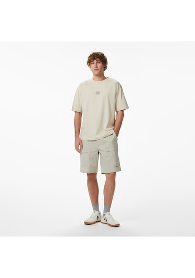 Unıted4 Regular Fit Erkek Krem T-shirt Laspa Çok Renkli