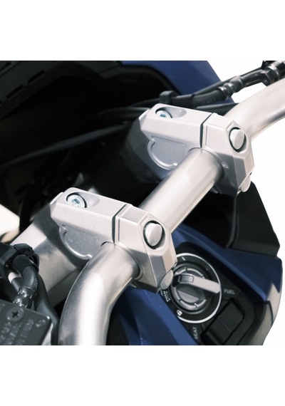 GP Kompozit Honda ADV 350 2023-2025 Uyumlu Gidon Yükseltme Gri