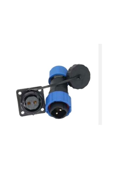 Powermaster SD16 Su Geçirmez 2 Pin 16 MM Dörtgen Konnektör