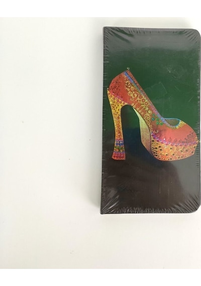 Moda Içerikli Sert Kapaklı Çizgili Defter 160 Yaprak Yeşil