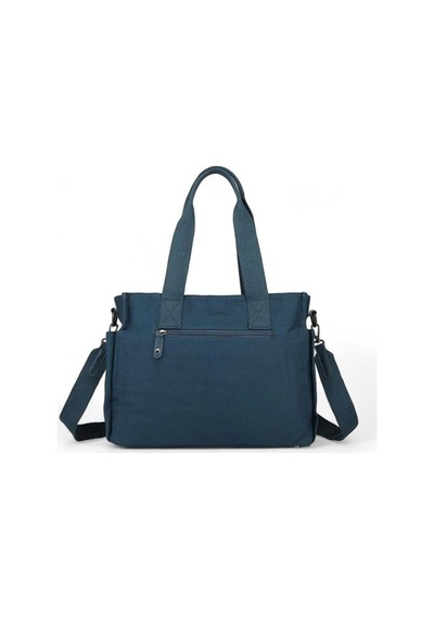 Smart Bags Kanvas Lacivert Kadın Omuz Çantası Smb1307 001