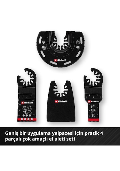 Einhell 4 Parça Çok Amaçlı Alet Seti - 49708104