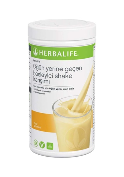 Herbalife Formül 1 Besleyici Shake Karışımı Muz Aromalı 500 G
