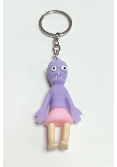 Zombi Silikon Anahtarlık
