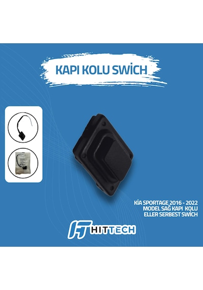 Kia Sportage 2017 2018 2019 2020 2021 İçin Sağ Dış Kapı Kolu Akıllı Anahtar
