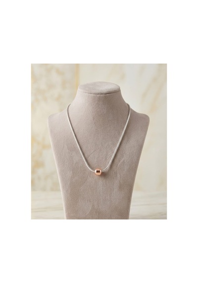 Lunarie Charm Uyumlu Yılan Zincir Kolye Kararmaz Çelik Gümüş 28847966