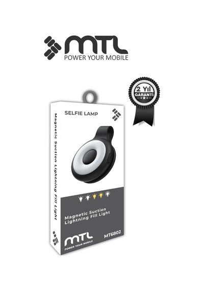 Manyetik Klipsli Taşınabilir Mini Led Selfie Işık, Şarj Edilebilir, 5 Mod, Evcil Hayvan Tasması İçin, Çok Amaçlı Mt6802