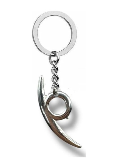 Naruto Orochimaru Sembol Anahtarlık Zamak Kaplama Unisex Anime Fan Aksesuar