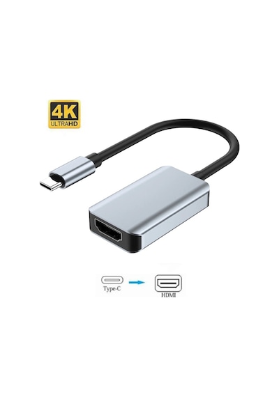 Type-c To Hdmi Çevirici 4k 2k 60hz Mini Taşınabilir Görüntü Aktarım Byl-2006a