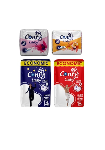 Confy Lady Gece Ve Gündüz Özgürlük Seti 49 Adet