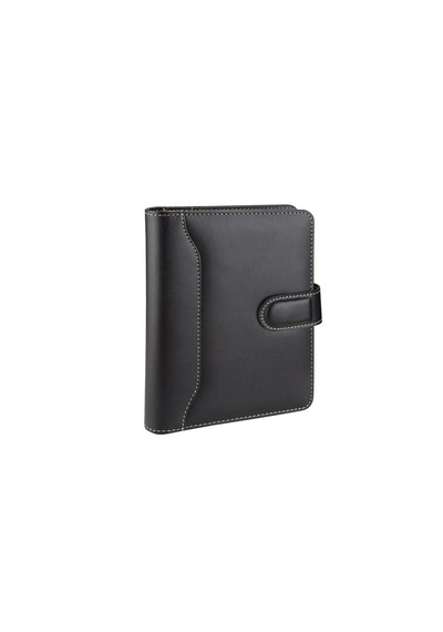 2k 4650 Siyah Organizer Ajanda Kılıflı A5 Tarihsiz Çizgili 160 Yaprak 14x20 Defterli Ortadan Dilli Rainbow Vegan 17x22 Cm Çok Renkli