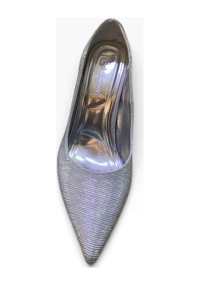 Ayem Kadın İnce Topuk Stiletto Gümüş - 940718581 Gümüş