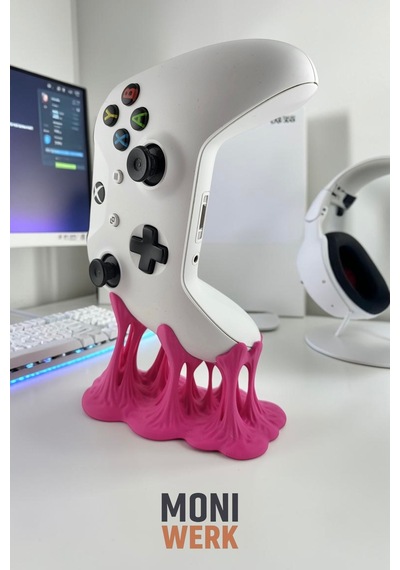 Xbox Uyumlu Bubble Gum Tasarımlı Pembe Oyun Kolu Standı
