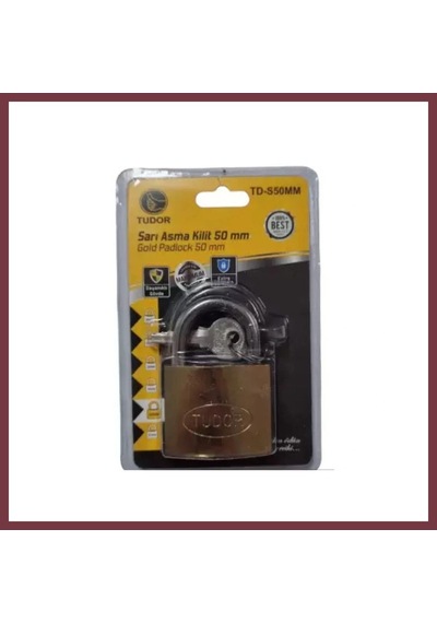 Storeşahin Blisterli Sarı 50 Mm Kilit Shn0720
