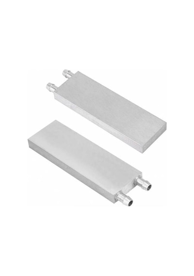Alüminyum Su Sıvı Isıtma Cpu Soğutma Bloğu 40X120X12 MM 120 MM