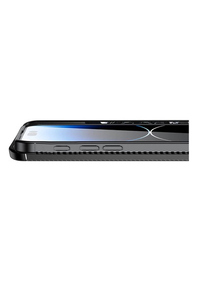 Zore İphone 15 Pro Max Uyumlu Ogaa Negro Silikon Kılıf-siyah