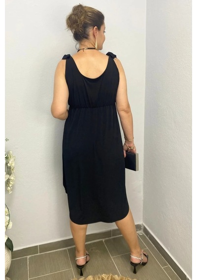 Mia Butik Kadın Siyah Helen Elbise Siyah