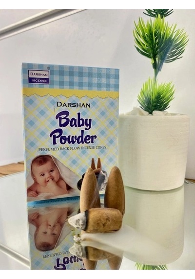Darshan Baby Powder Geri Akış Tütsüsü 10 Adet