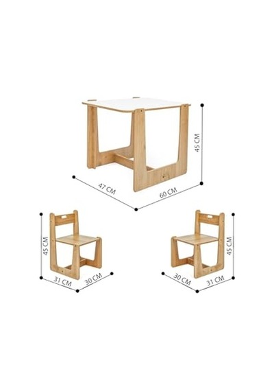 2-4 Yaş Turna Ahşap Montessori Aktivite Masası Sandalyesi Ve Dekoratif Askılı Raf Ünitesi Kahverengi Diğer 2-4 Yaş Turna Ahşap Montessori Aktivite Masası Sandalyesi Ve Dekoratif Askılı Raf Ünitesi Kahverengi Diğer