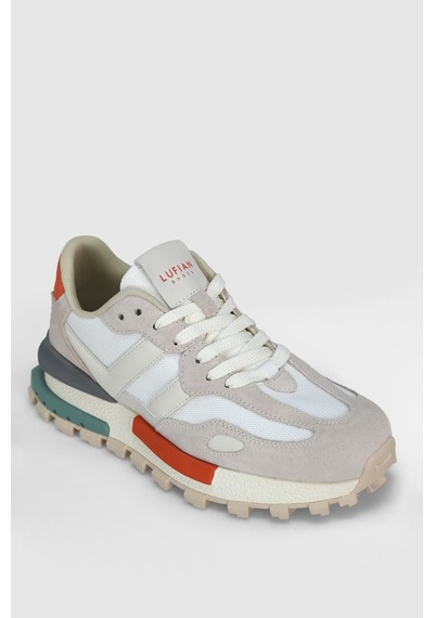 Lufian 121230035 Stella Deri Unisex Sneaker Ayakkabı Gri Taş