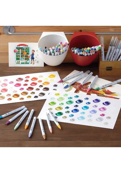 Tr Zig Clean Color Real Brush Fırça Uçlu Kalem 12'li Genel