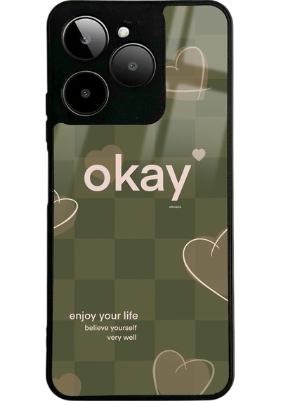 Gm Era 30 Enjoy Your Life Tasarımlı Glossy Telefon Kılıfı Siyah