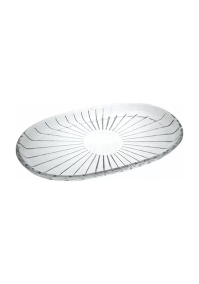 2 Adet Paşabahçe Elegant Oval Servis Tabağı 16x27 Cm Çok Renkli