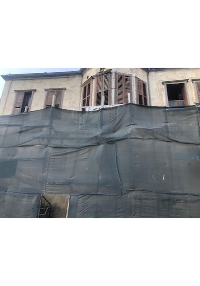 İnşaat İskele Filesi - 95lik - Yeşil - Düz