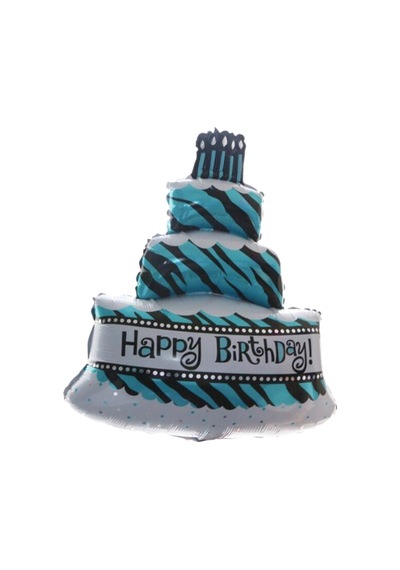 FOLYO BALON HAPPY BİRTHDAY 3 KAT PASTA YEŞİL 80 X 58CM DÜ 30