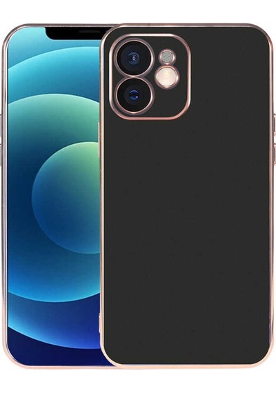 Apple Uyumlu iPhone 12 Kılıf Zore Viyana Yüzeyi Buzlu Transparan Tasarım Kılıf