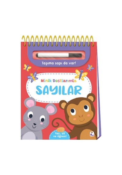 Minik Dostlarımla Sayılar Yaz, Sil Ve Öğren - Kyut-759487
