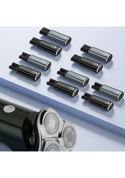 Sones Philips İçin Tıraş Makinesi / Saç Kesme Makinesi Şarj Adaptörü Arayüz: Type-c - 15v Oval Siyah