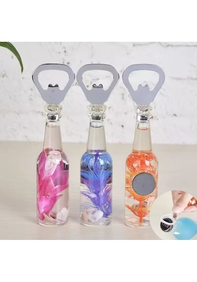 Şişe Tasarımlı Soda , Gazoz Açacağı , Şişe Açacağı , Magnetli , Dekoratif , Pratik Çok Renkli Diğer