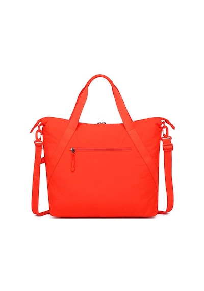 Smart Bags Mikro Poly Kumaş Büyük Boy Kadın Omuz Çantası 3335 Turuncu
