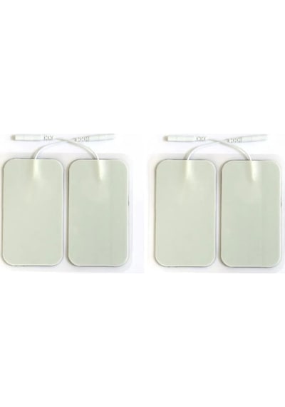 1 Pakette 4 Adet 5X9 Cm Kablolu Tens Elektrot Pedi