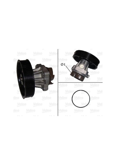 Opel Astra 2004-2013 Arası 1.3 Cdtı Valeo Marka Devirdaim Su Pompası