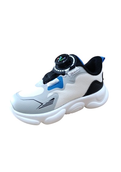 Cool Remy Ptk Çocuk Işıklı Bağcık Mekanizmalı Akıllı Bağcık Spor Ayakkabı Gri