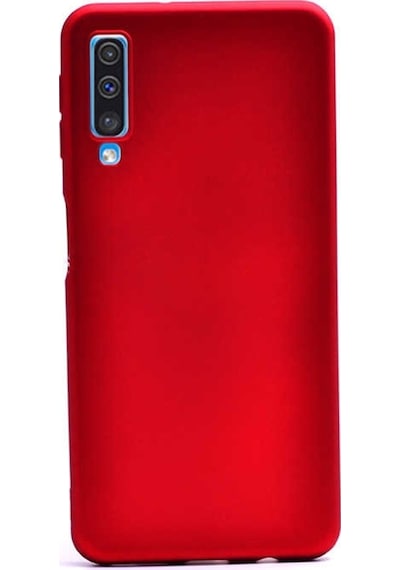 Samsung Uyumlu Galaxy A50 Kılıf Premier Silikon Esnek Arka Koruma