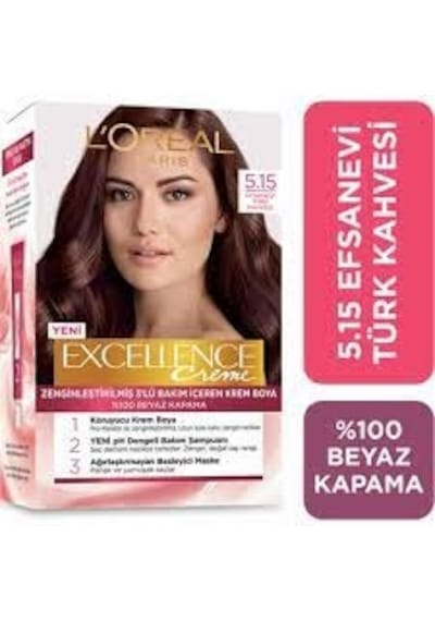 Loreal Excellence 5.15 Efsanevi Türk Kahvesi Saç Boyası (487776322)